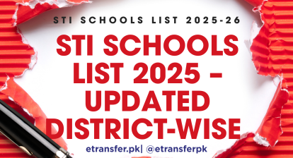 STI Schools List 2025 – Updated District-Wise List for Internship